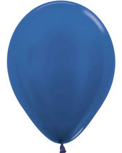 Шар Синий металлик