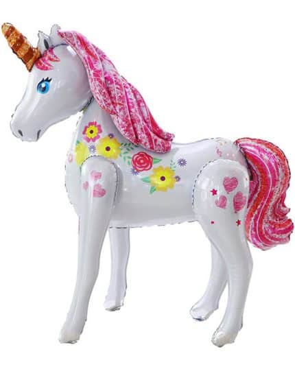 3D Фигура Цветочный единорог 130 см